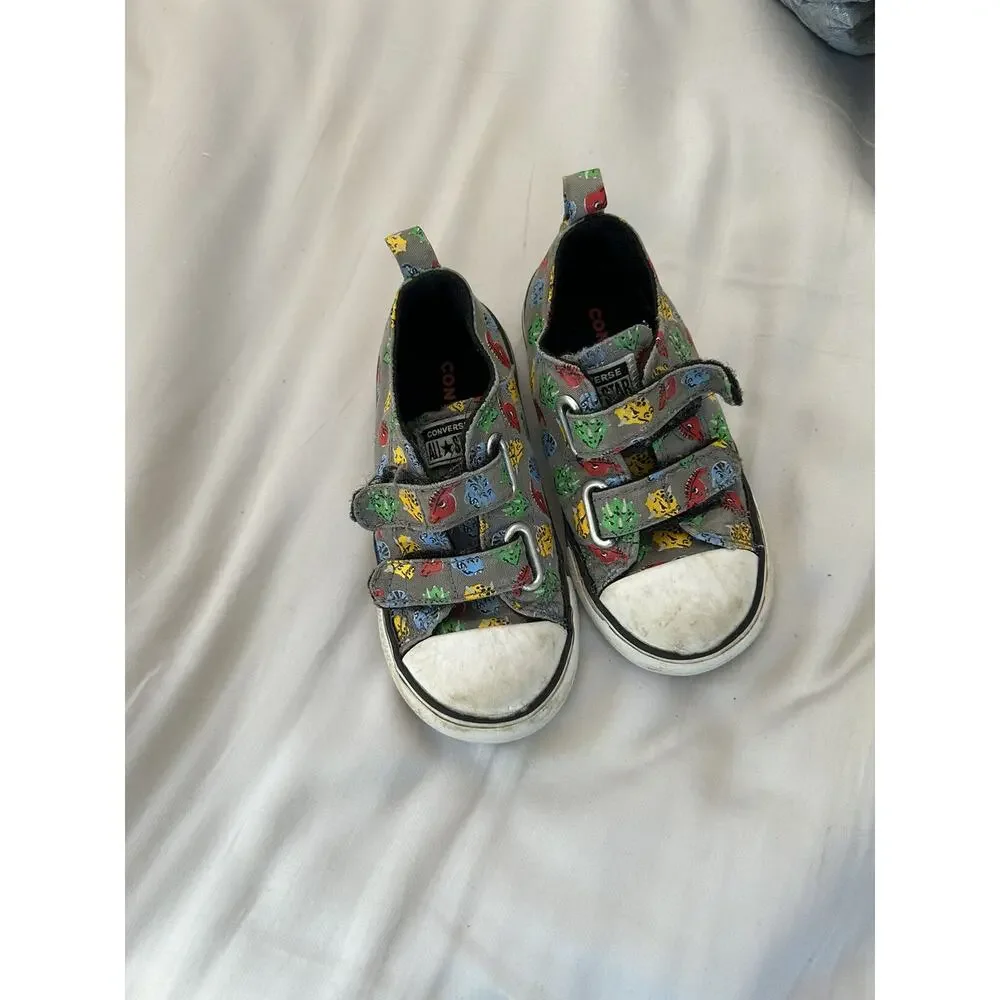 Converse Dinosaur Sneakers size 8